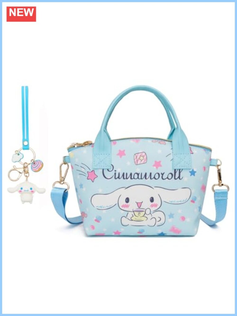 Cute Mini Crossbody Purse PU Leather Messenger Bag Cartoon Handbag